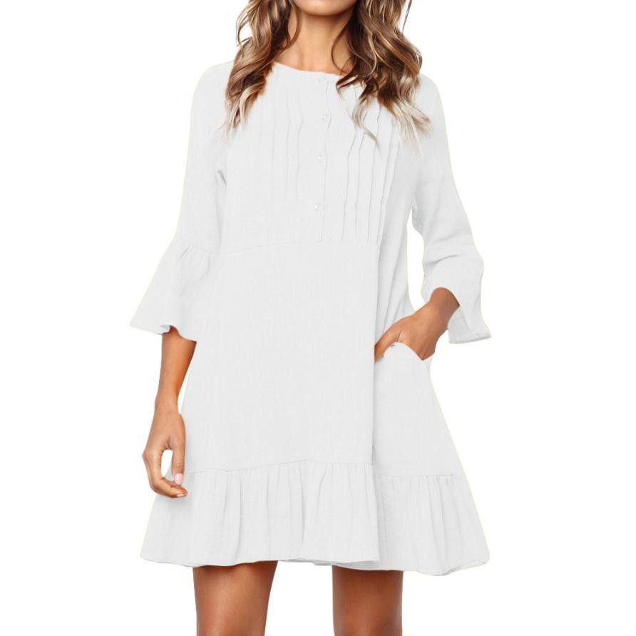 three quarter length summer dresses