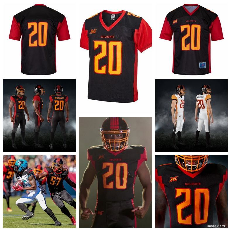 xfl wildcats jersey