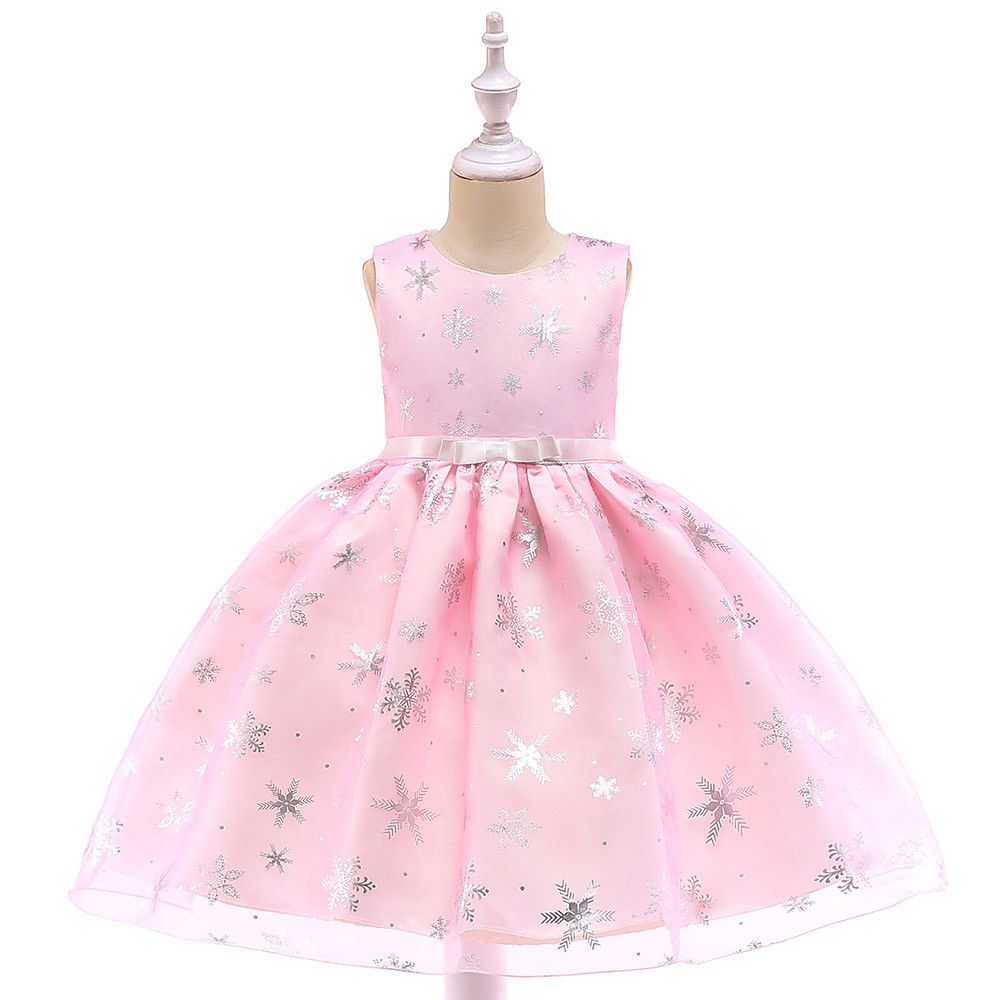 snowflake baby dress