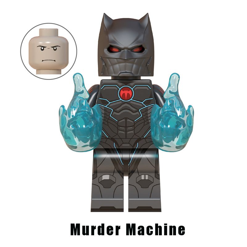 DC Superhero Batman Dark Nights Red Death Merciless Bat Building Blocks Toys New 