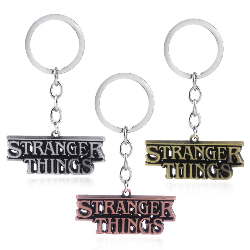stranger things keychains