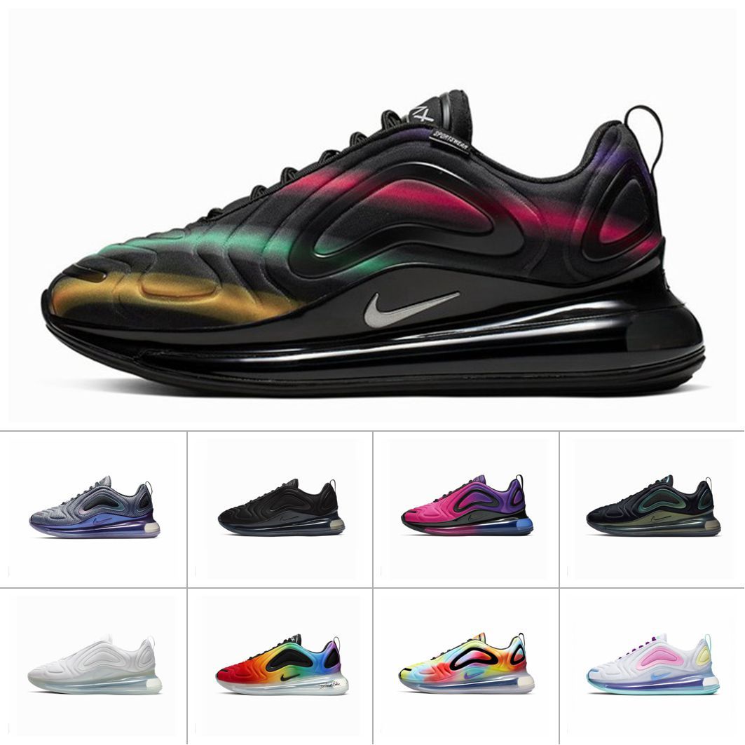 Air Max 720 Tn Cushion Running Shoes Vapor Max 720s Triple White