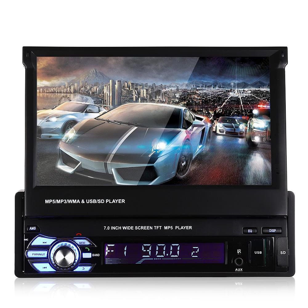 12V Car Stereo Bluetooth Car DVD Multimedia Player MP5 Audio Player