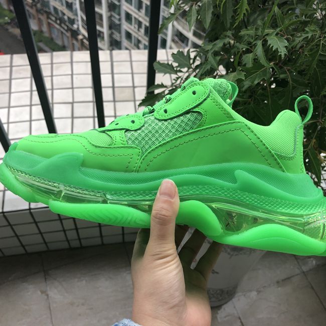 white and lime green sneakers