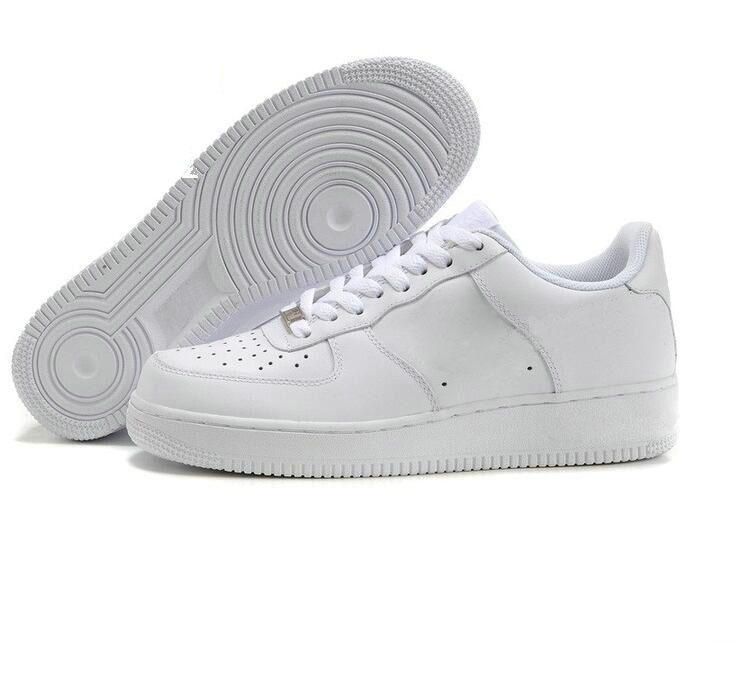 Nike Force one 1 Af1 zapatillas de deporte de invierno Negro Blanco Diseñador Zapatos ocasionales