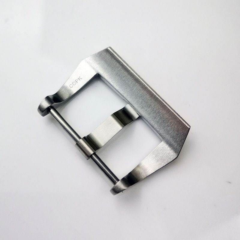 22mm Silbrig Brushed PAM COPK Buckle