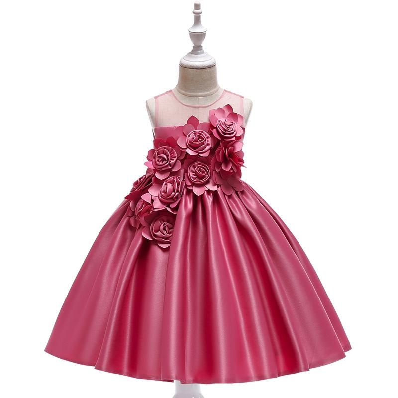 rose dress for kids