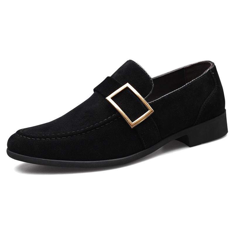 mens suede slip on dress shoes
