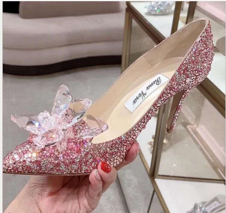 crystal shoes