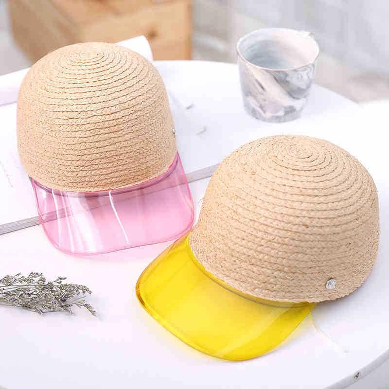 womens straw baseball cap