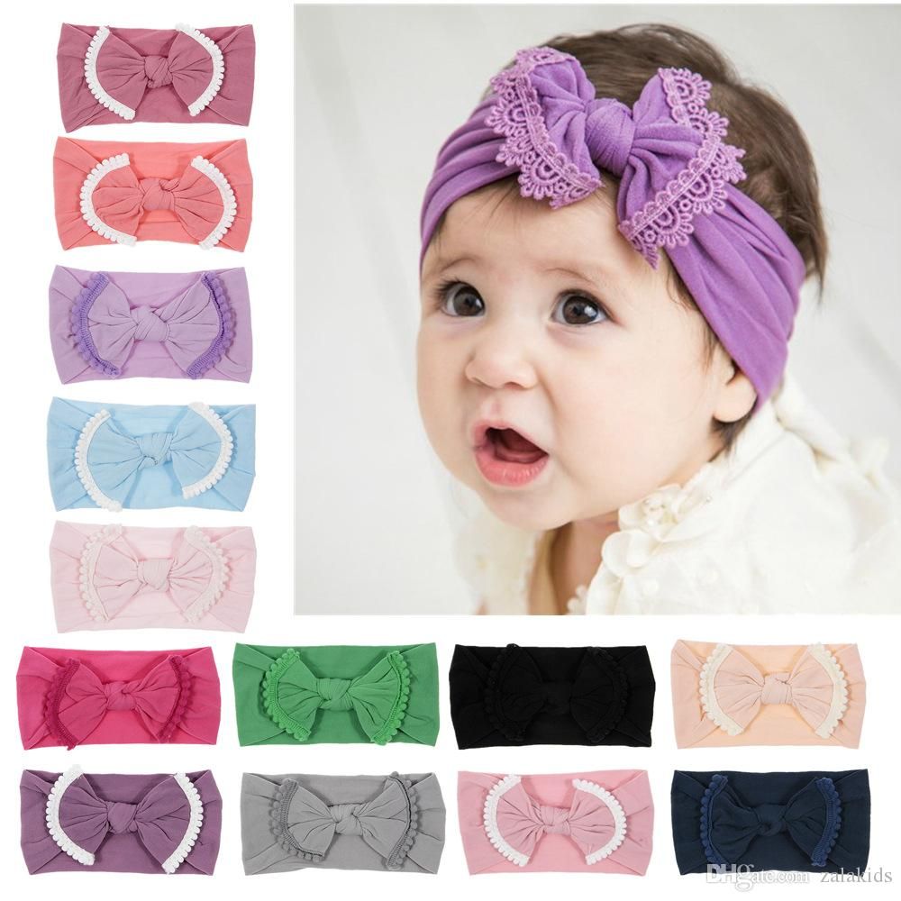 baby nylon bows