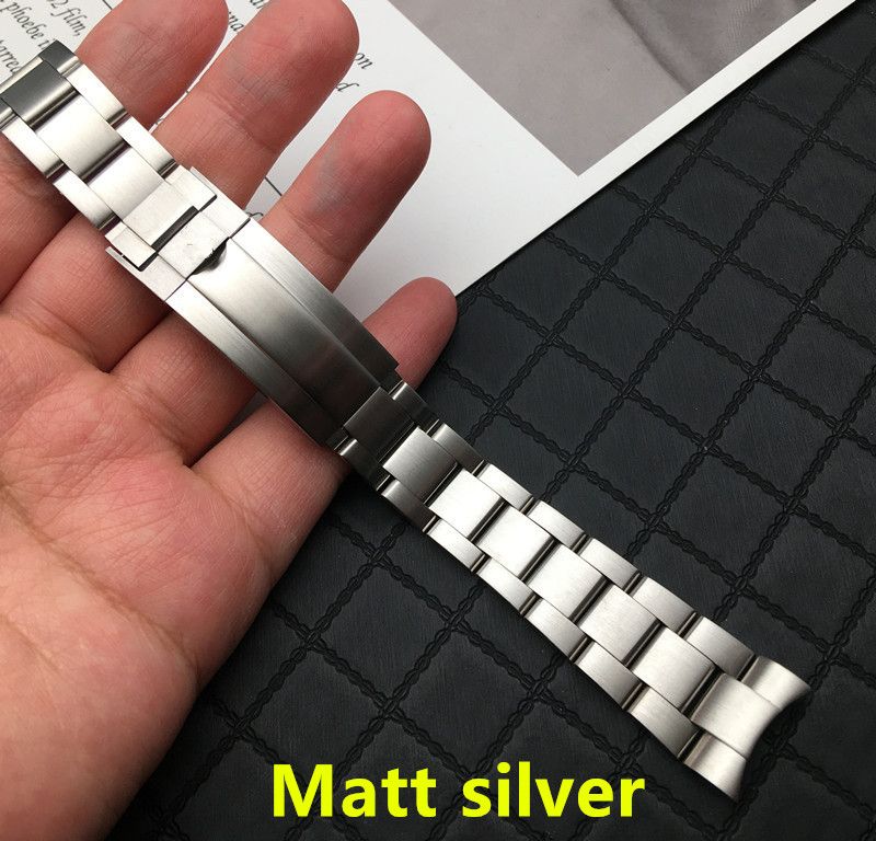 Geborsteld zilver 20 mm