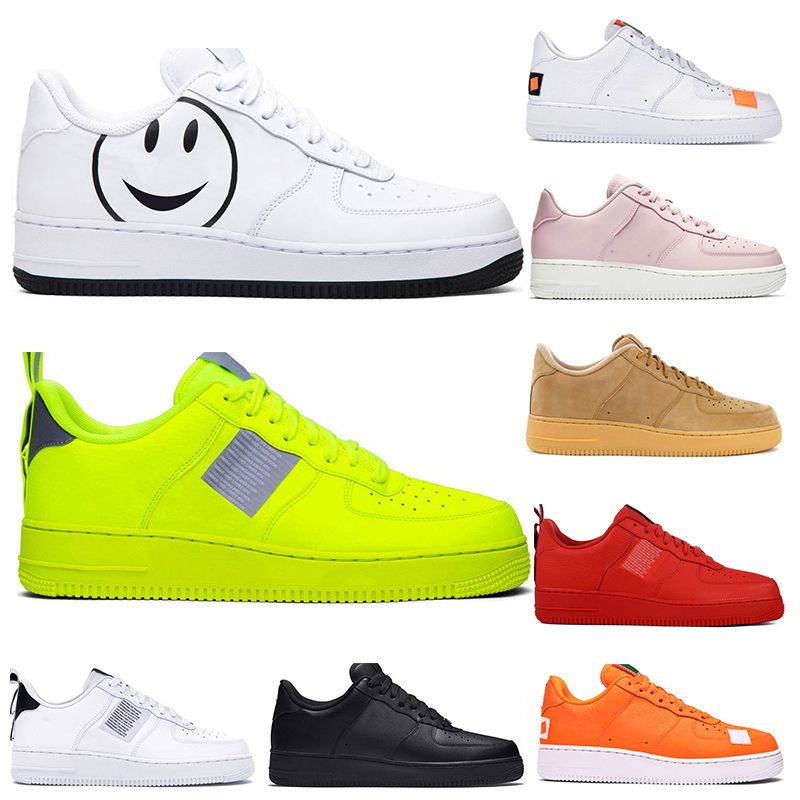 Nike air 1 gelatina de color beige de los zapatos corrientes blanco utilidad negro