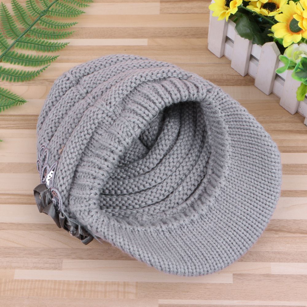 women's peaked beanie hats