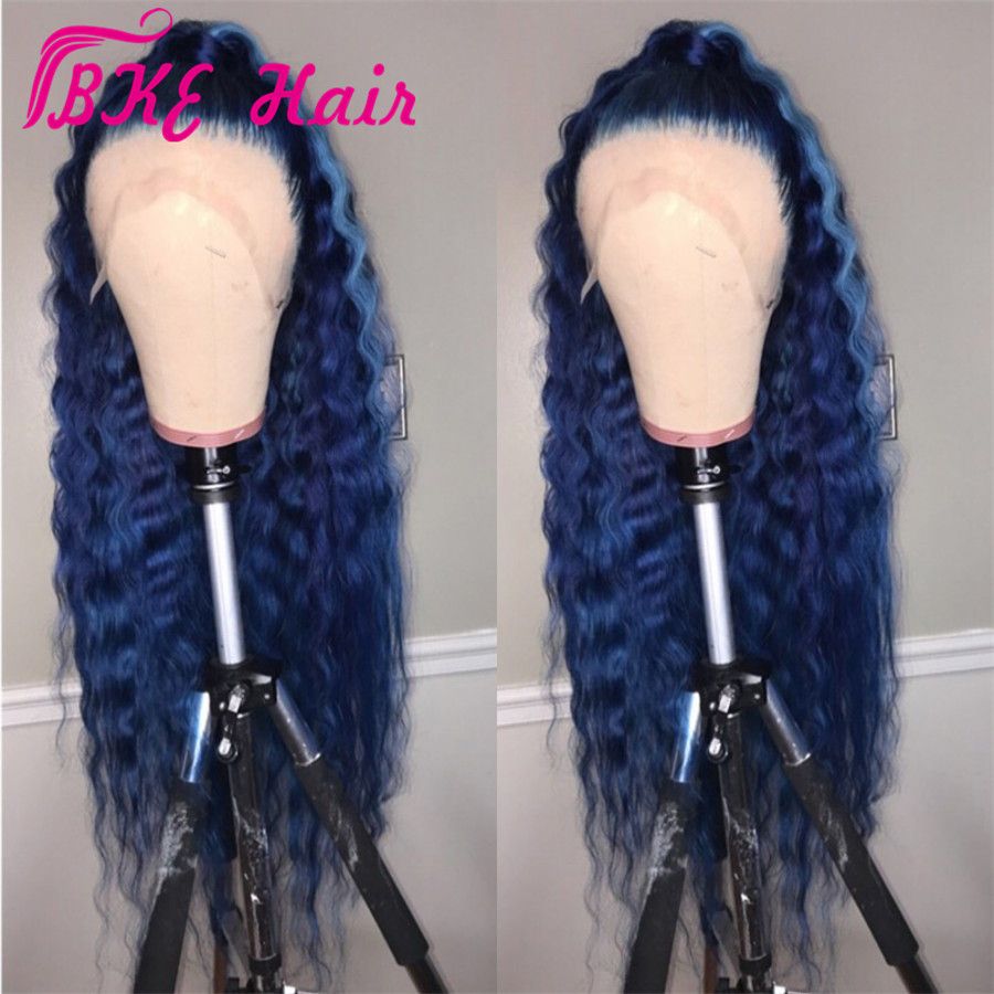 blue wig dark