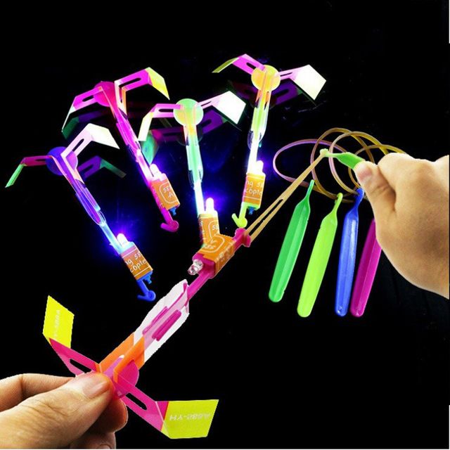 led light arrow rocket helicopter