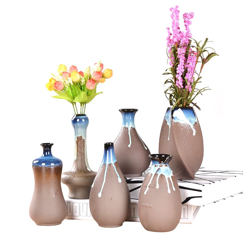 Vintage Home Decor Ceramic Flower Vases For Homes Antique