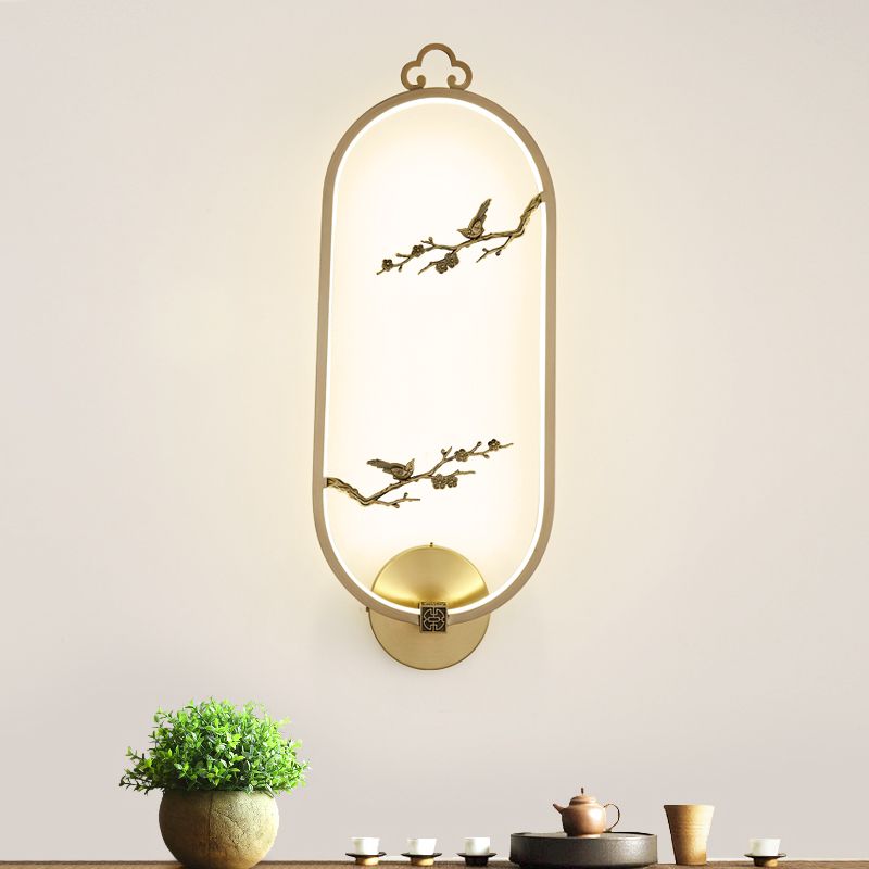 2020 Wall Lamp Chinese Style Art Decorative Brass Led Wall Sconce