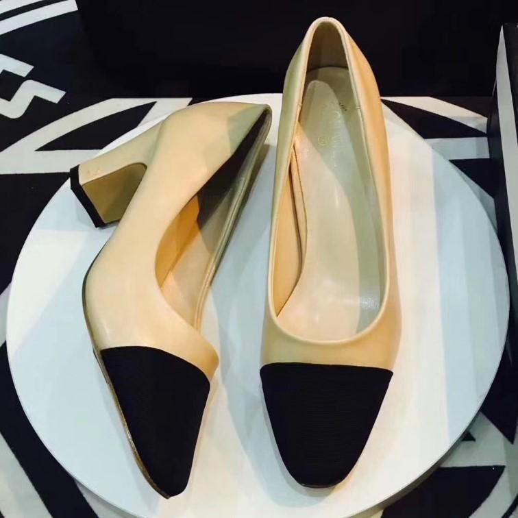 catwalk beige heels