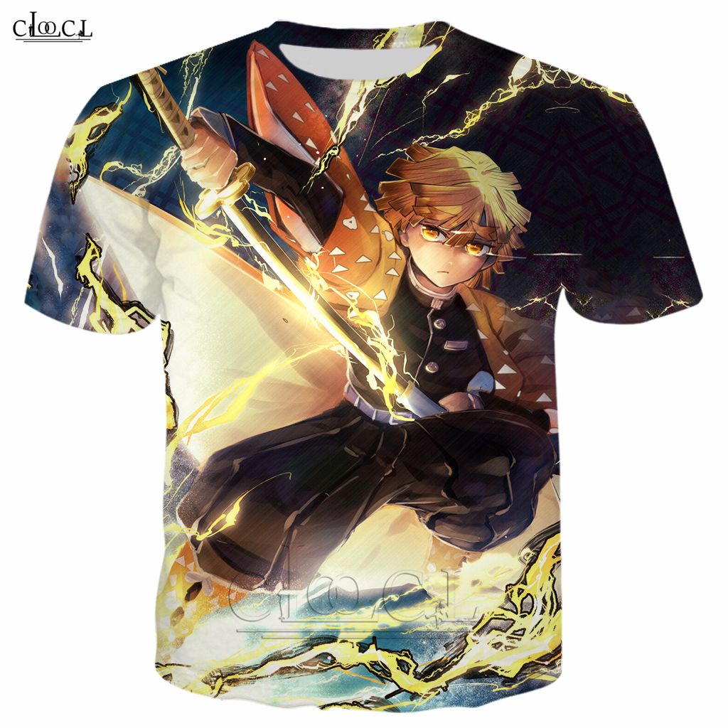 Fashion T Shirt Men / Women Anime Demon Slayer: Kimetsu No Yaiba 3D