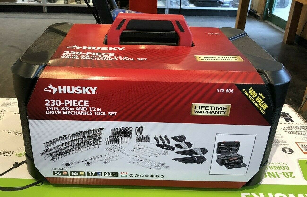Compra Juego De Herramientas Husky Mechanic 230 Piezas 1/4, 3/8 Y ½ Pulgada  Barato | Entrega Rápida Y Calidad | Es.Dhgate