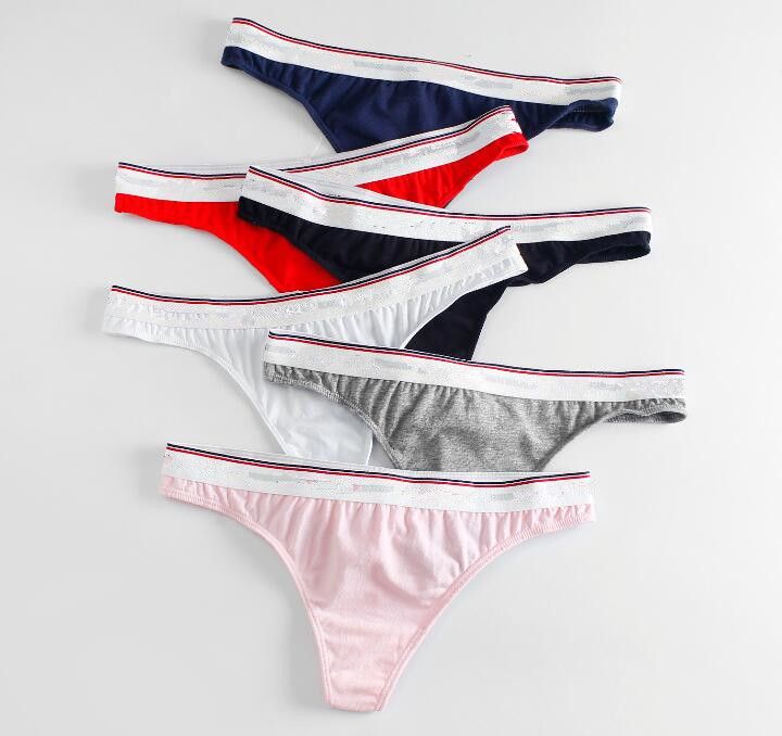 Más nuevo diseño de moda Tanga mujer sexy ropa interior bragas transpirable cómodo algodón modal mujer pantalones cortos para damas tanga de alta calidad