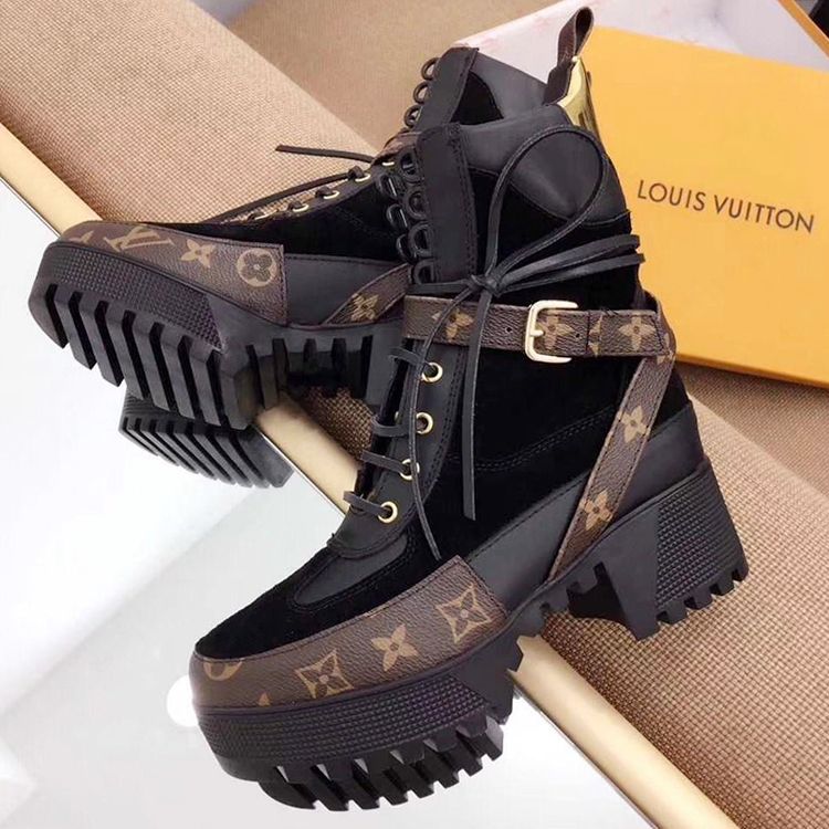 botines louis vuitton mujer