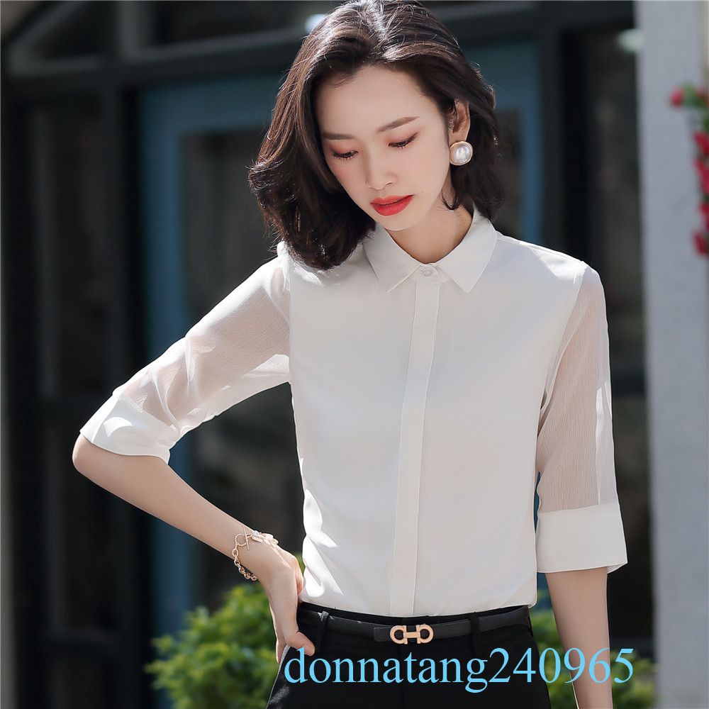 BS955 Formal Women Half Sleeve Shirt 