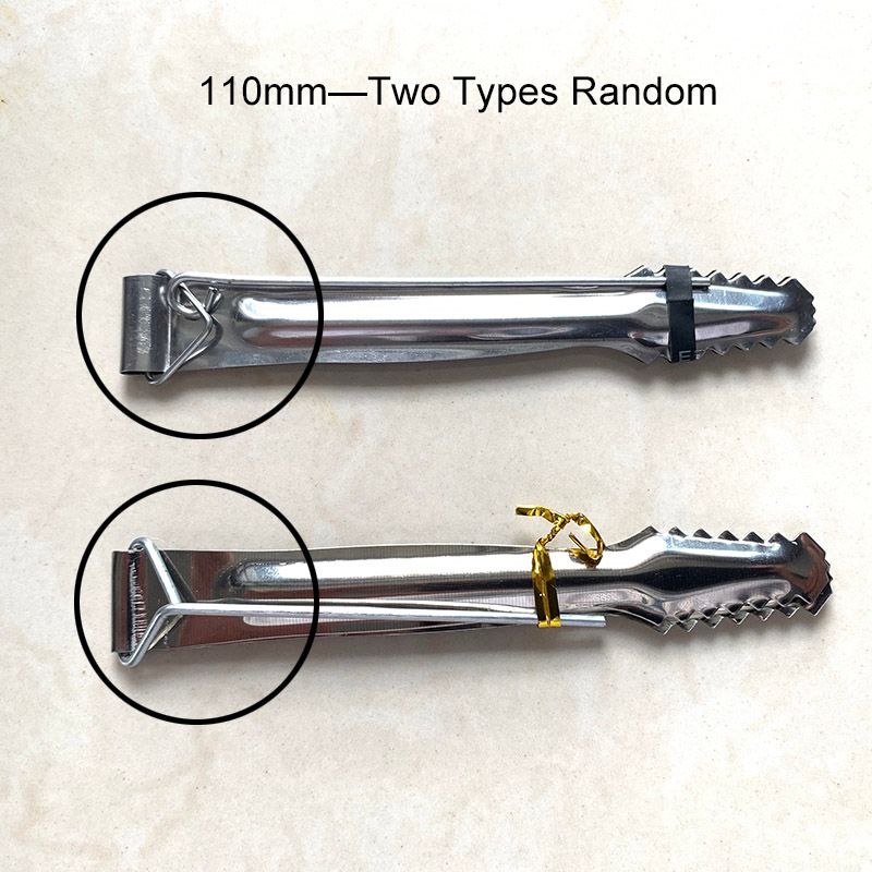 Metal Hookah Charcoal Tongs 110mm/150mm Shisha Tweezer For BBQ, Chicha