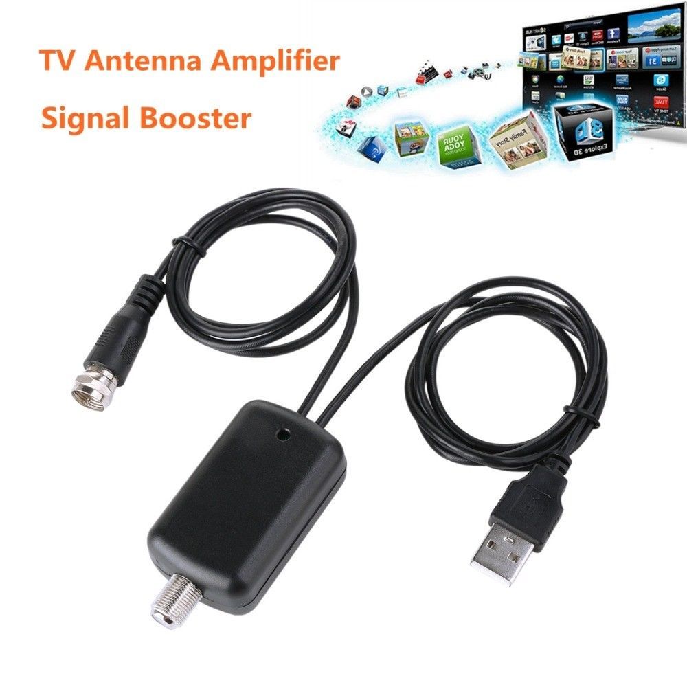 Antena Digital Hdtv Signal Amplifier Booster For Cable Tv Antenna