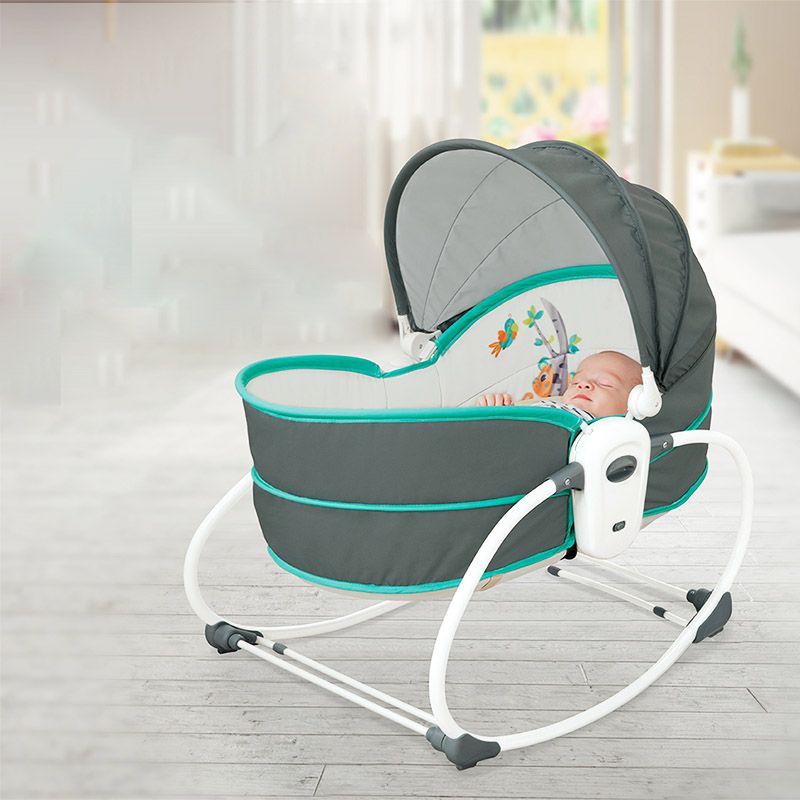 automatic rocking baby bed