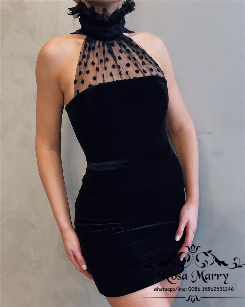 cocktail and party plus size velvet dress