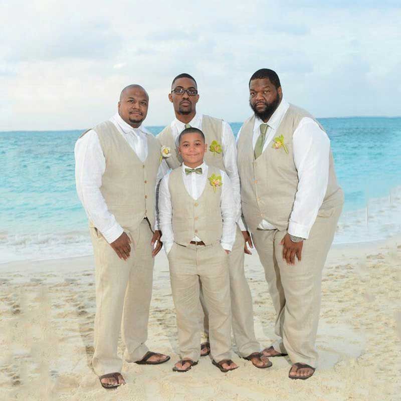 plus size linen suits