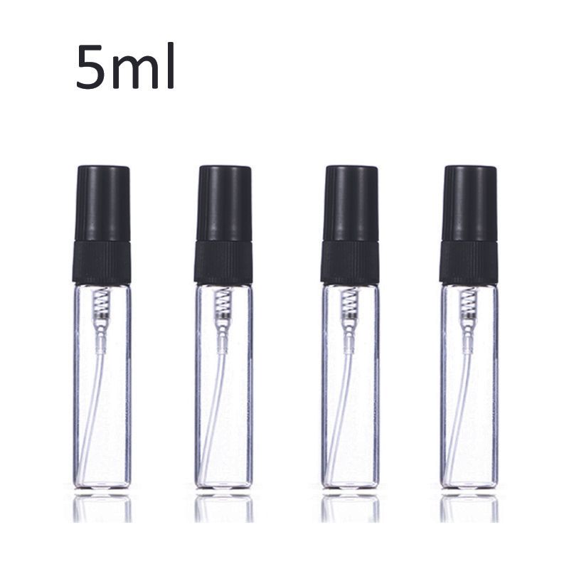 5 ml glazen fles