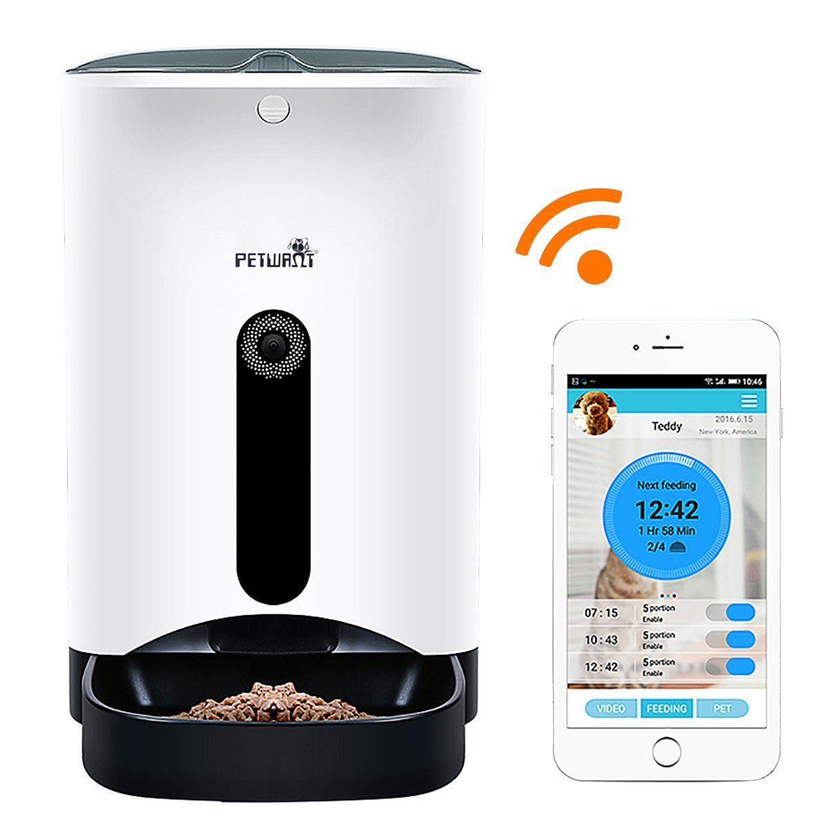 2019 Smartfeeder Automatic Pet Feeder Pet Food Dispenser For Dogs
