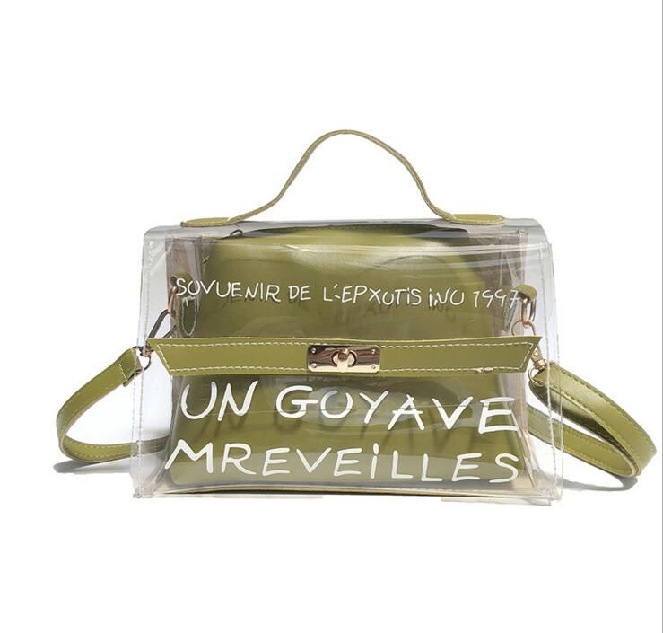 mens clear bag