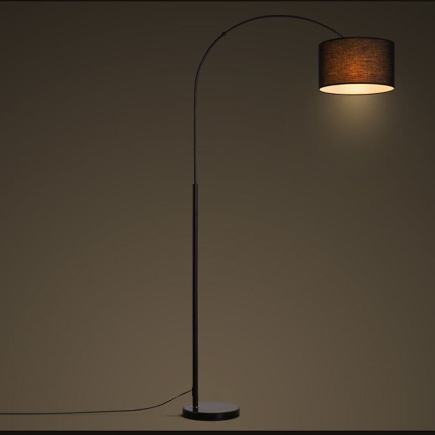Diseño Lámpara De De Sala Pie De De Lámparas De Luminarias Para La De Tela Llevada De De Blanca Dormitorio Noche Negro Pie Moderno Compre Estar JFclK13T