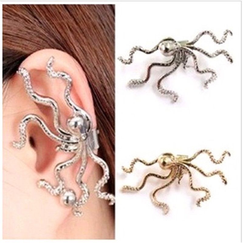 Octopus Stud Earring
