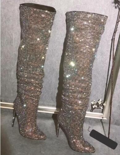 olivia and james rhinestone boots