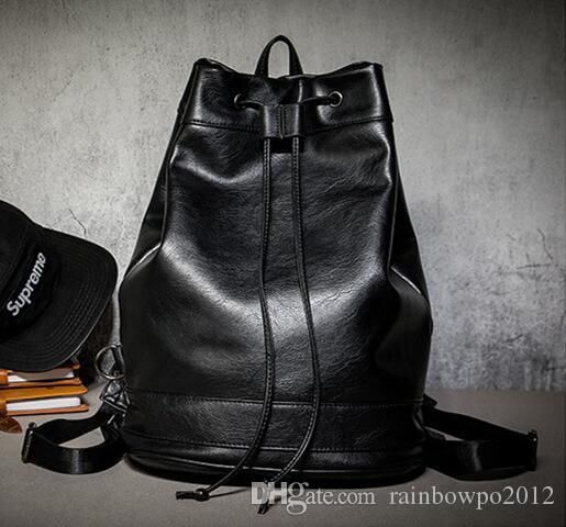 Compra Fábrica Al Por Mayor Bolsa Masculina Estilo Británico Marca Mochila  Corea Del Sur Instituto Viento Suave Cuero Mochila Moda Ocio Bolsa De Viaje  Barato | Entrega Rápida Y Calidad | Es.Dhgate