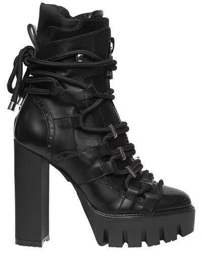 ladies military boots
