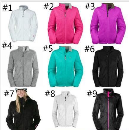 Women Soft Fleece Osito Jackets 