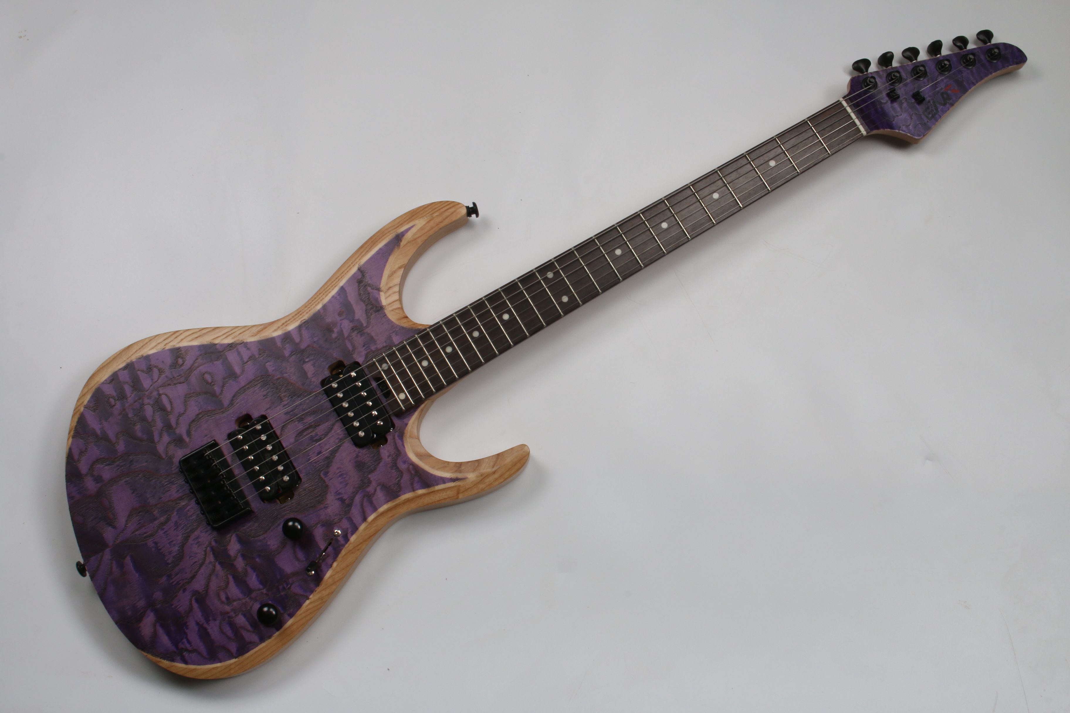 Electric Guitar Six String Purple Guitar,Ash Body,Maple Neck,Rosewood
