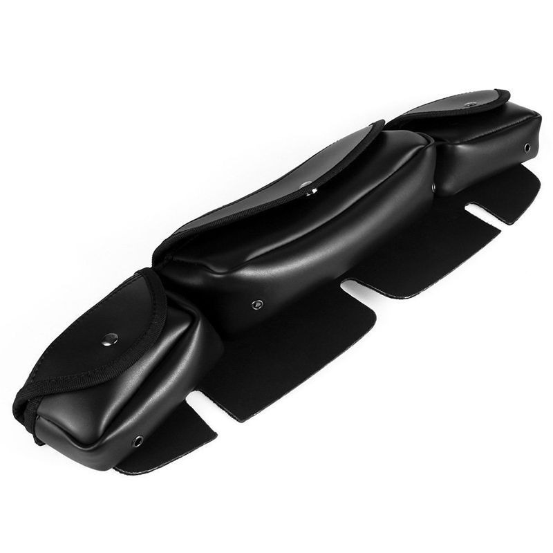 Motorcycle Windshield Bag With 3 Pocket Pouch For Harley Davidson FLHX Street Glide Tri Elide