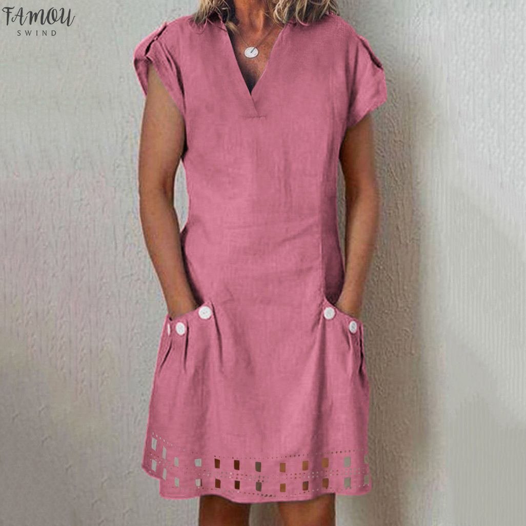 casual summer dresses with pockets