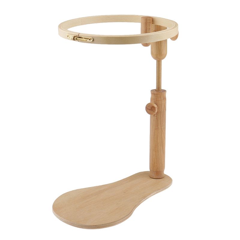 DIY Sewing Embroidery Tool Kit Stand Hoop Cross Stitch Rack Adjustable Frame