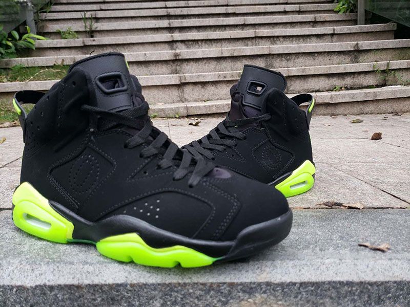 lime green and black basketball shoes