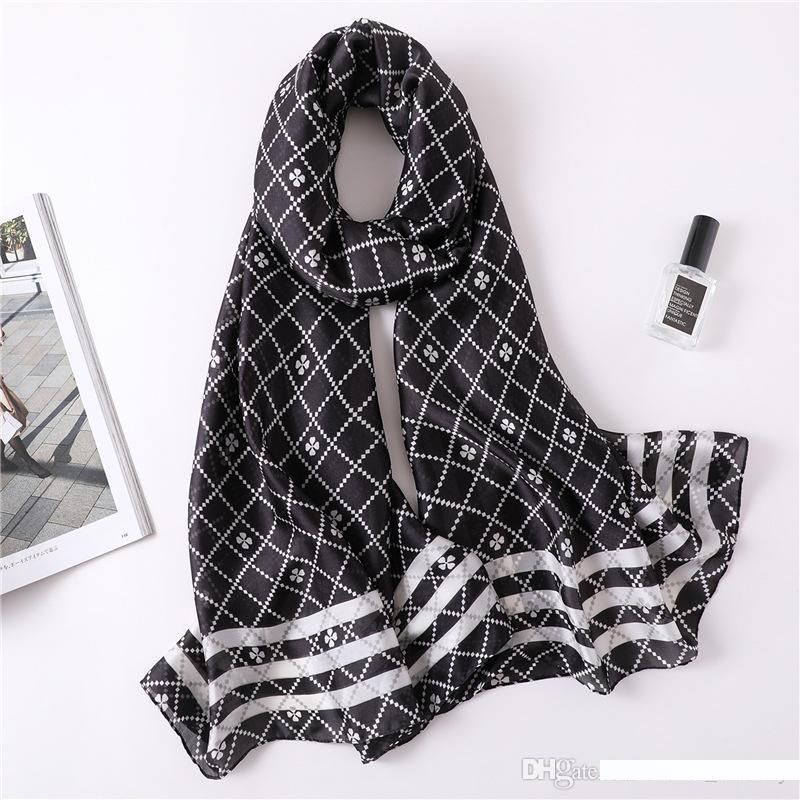 silk winter scarf