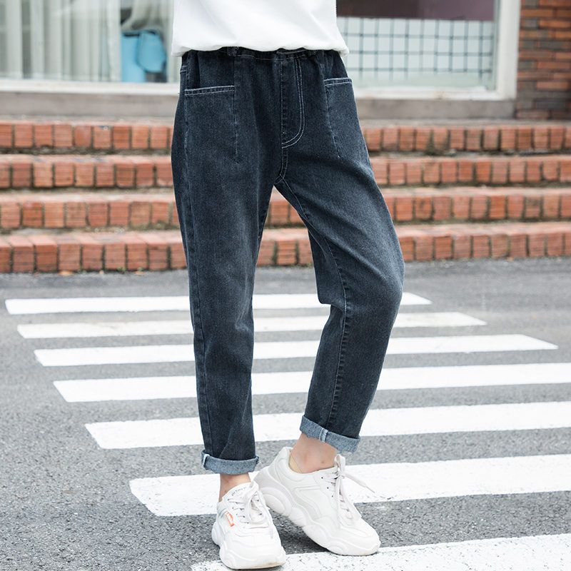 Compra Adolescentes Jeans Para Niñas Pantalones De Mezclilla Pantalones  Vaqueros Sólidos Pantalones Para Niños Trajes Adolescentes Para Niñas 5 7 9  11 13 14 Años De Edad Barato | Entrega Rápida Y Calidad | Es.Dhgate