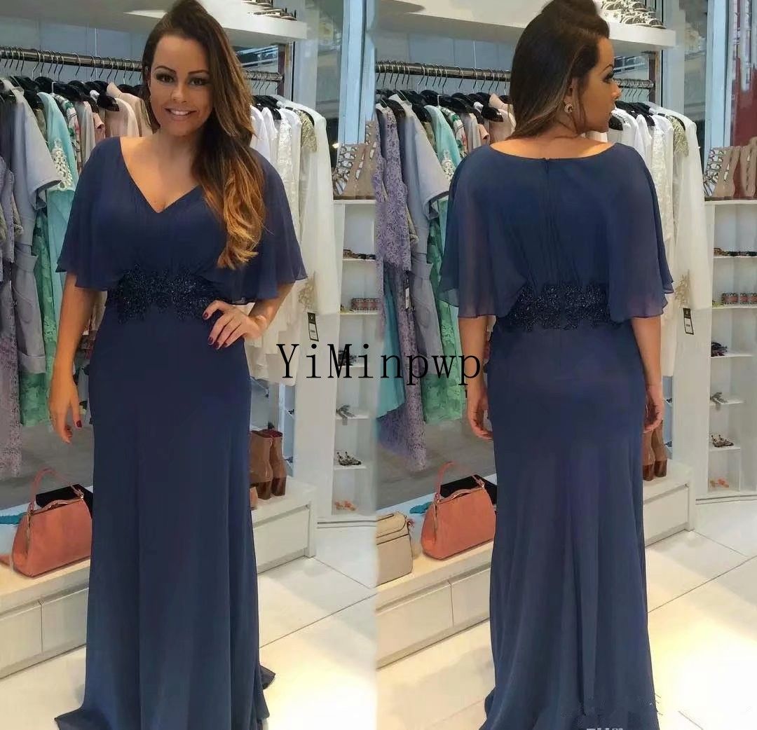 mother of the bride flowing dresses